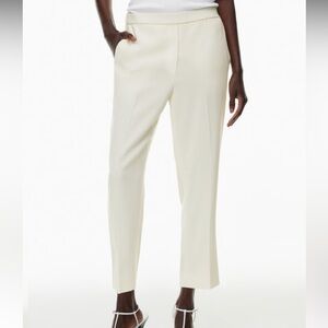 Aritzia Babaton Conan Cropped Pant - Light Birch